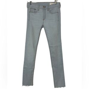 Rag & Bone Women's Mid Rise Light Blue Denim Skinny Jeans Size 26